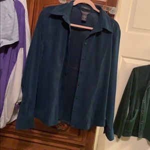 Can Heusen Button down dress shirt - Medium